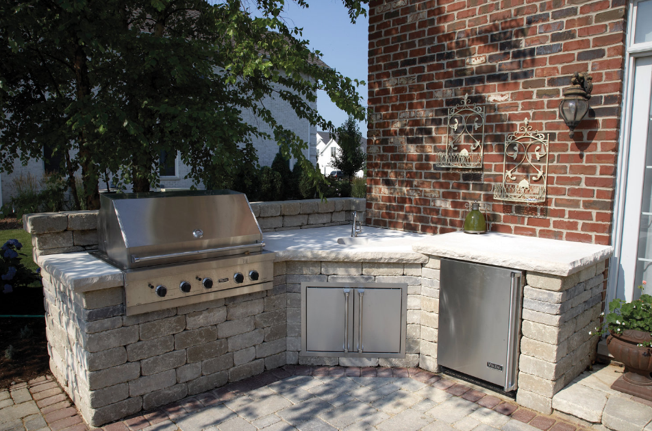 outdoor kitchen design